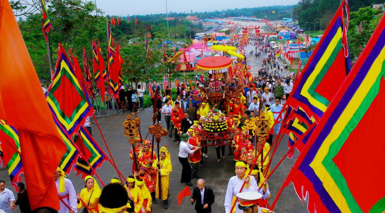 Nghi lễ giỗ tổ Hùng Vương (Ảnh nguồn internet)